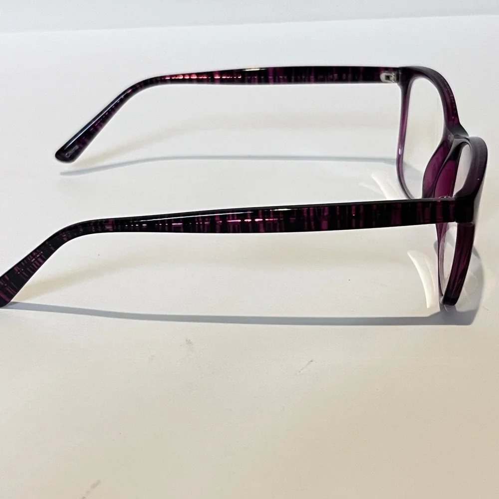 Eyeglasses Frame‎ WP8101 PU Women's Purple Plastic Full Rim Square 52-15-135